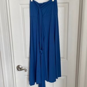 Blue versatile skirt/dress. Size Medium.